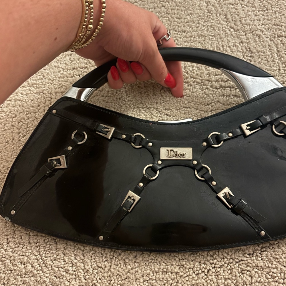 Dior bondage bag galliano
